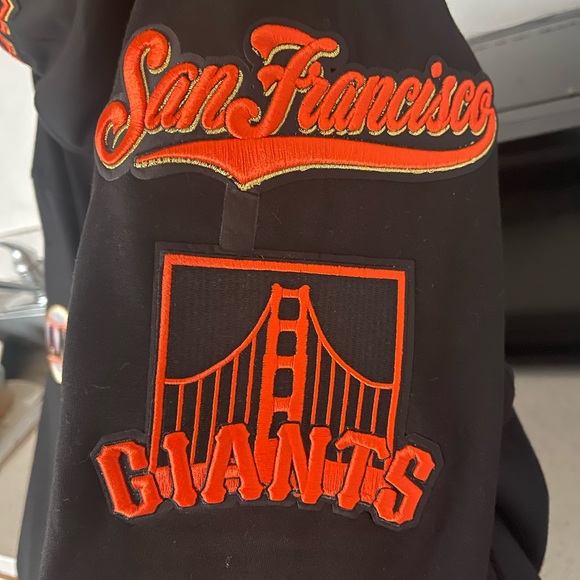 Sf giants black hoodie